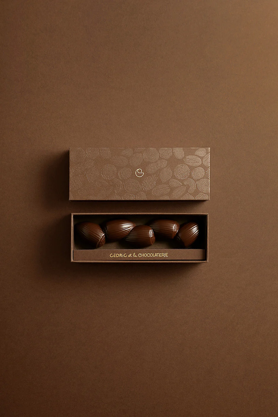 Barre noisette chocolat noir