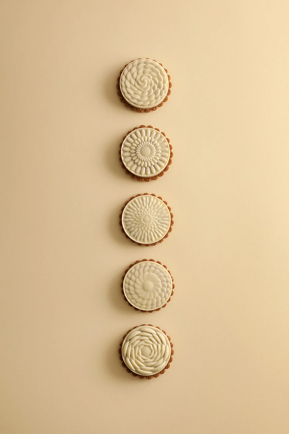 Biscuit 5 pièces chocolat blanc - Image 2