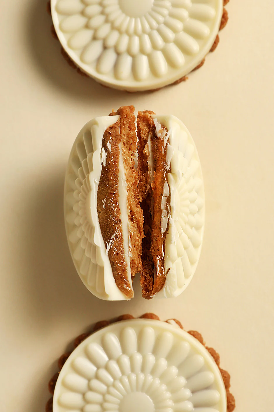 Biscuit 5 pièces chocolat blanc - Image 3