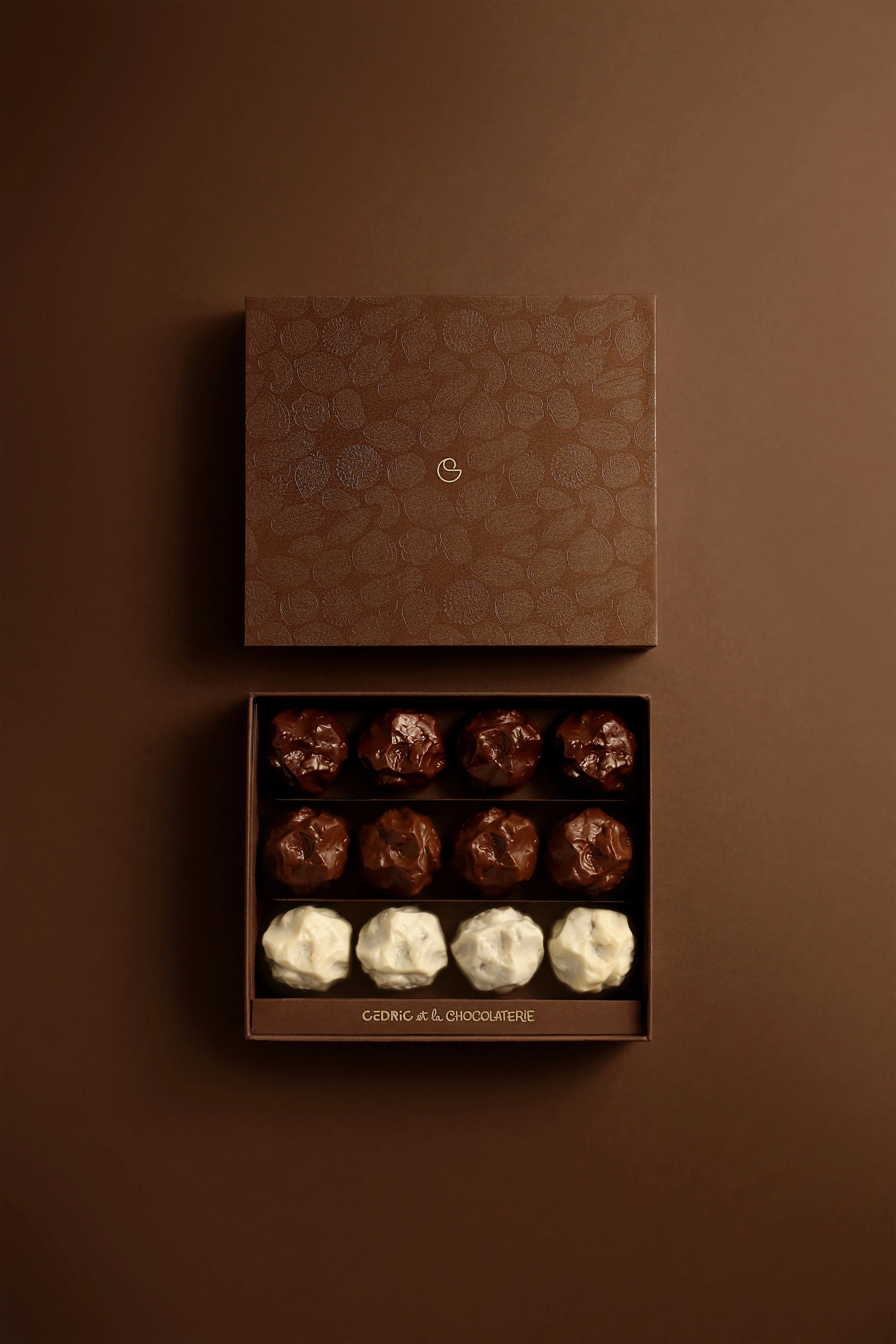 Rocher noisette 12 pièces