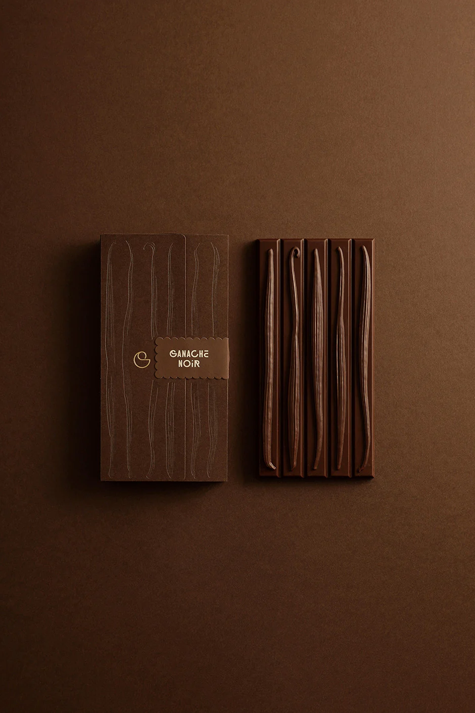 Tablette ganache chocolat noir - Image 4