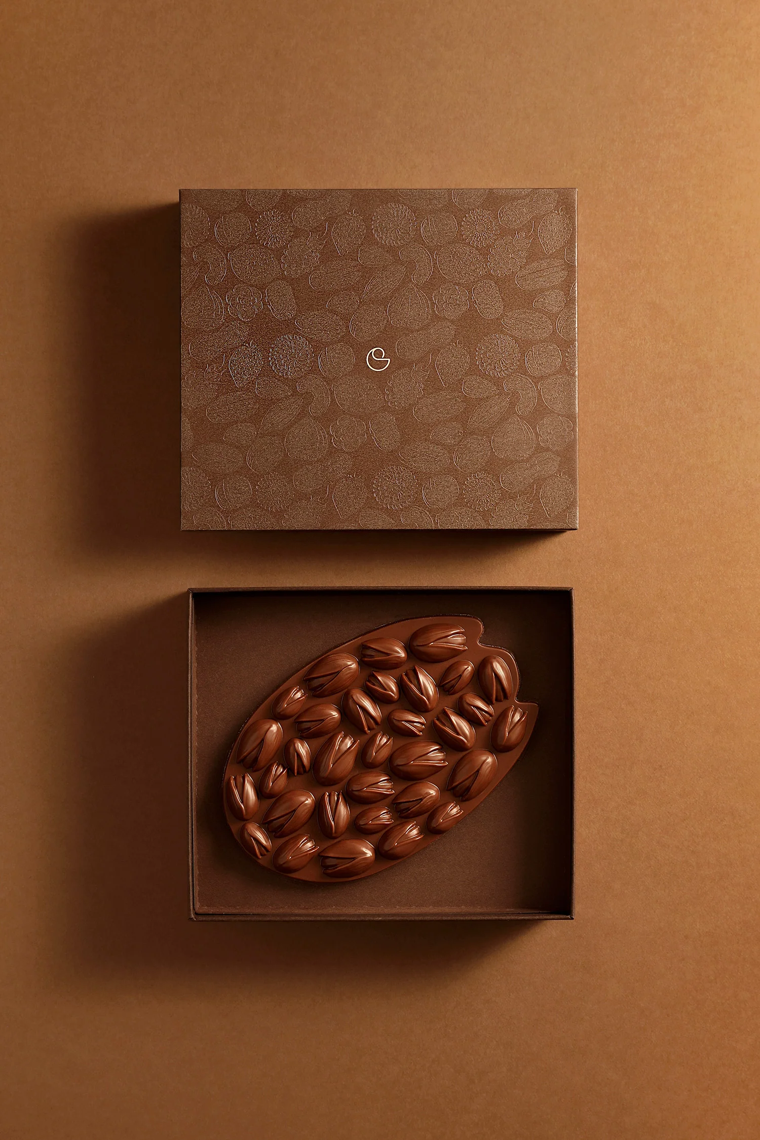Tablette mendiant pistache chocolat au lait