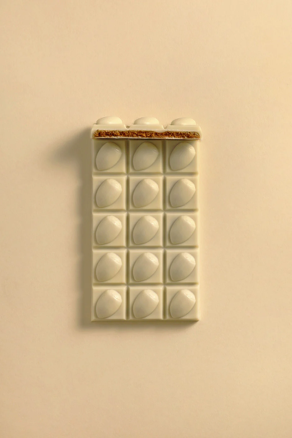 Tablette noisette chocolat blanc - Image 2